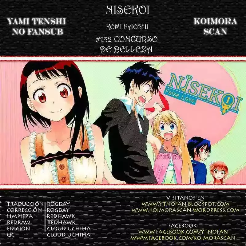 Nisekoi capítulo 132 página 1