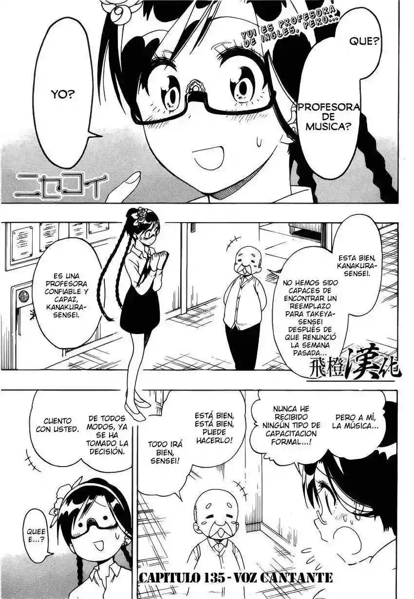 Nisekoi capítulo 135 página 1