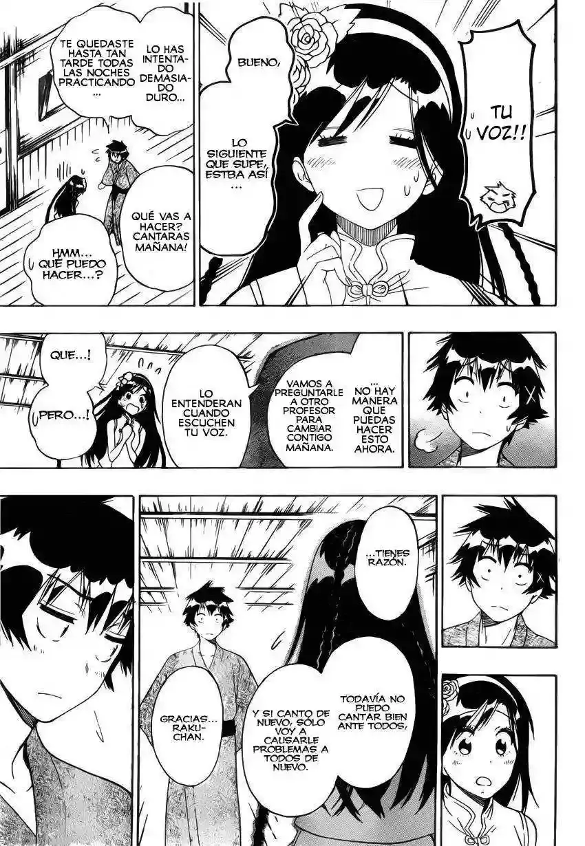 Nisekoi capítulo 135 página 15