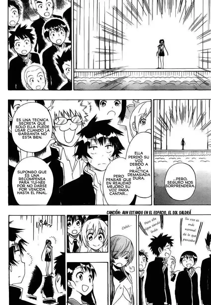 Nisekoi capítulo 135 página 18