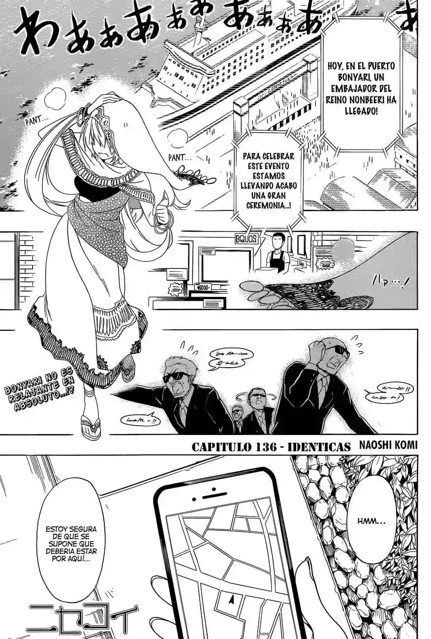 Nisekoi capítulo 136 página 2