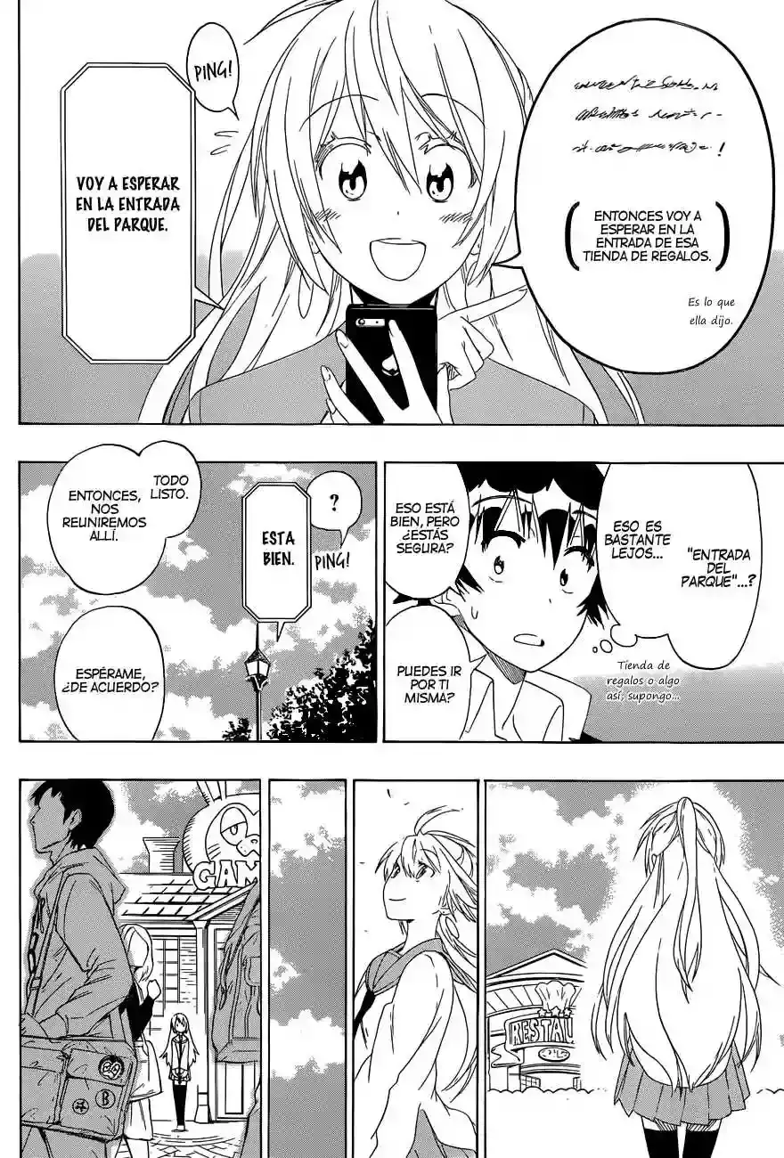 Nisekoi capítulo 136 página 17
