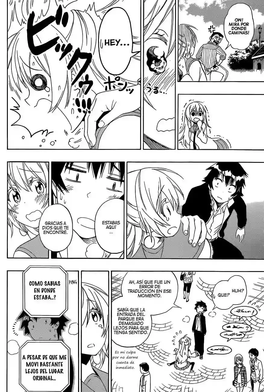 Nisekoi capítulo 136 página 19
