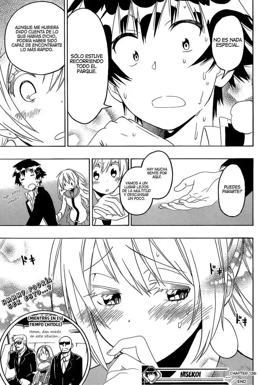 Nisekoi capítulo 136 página 20