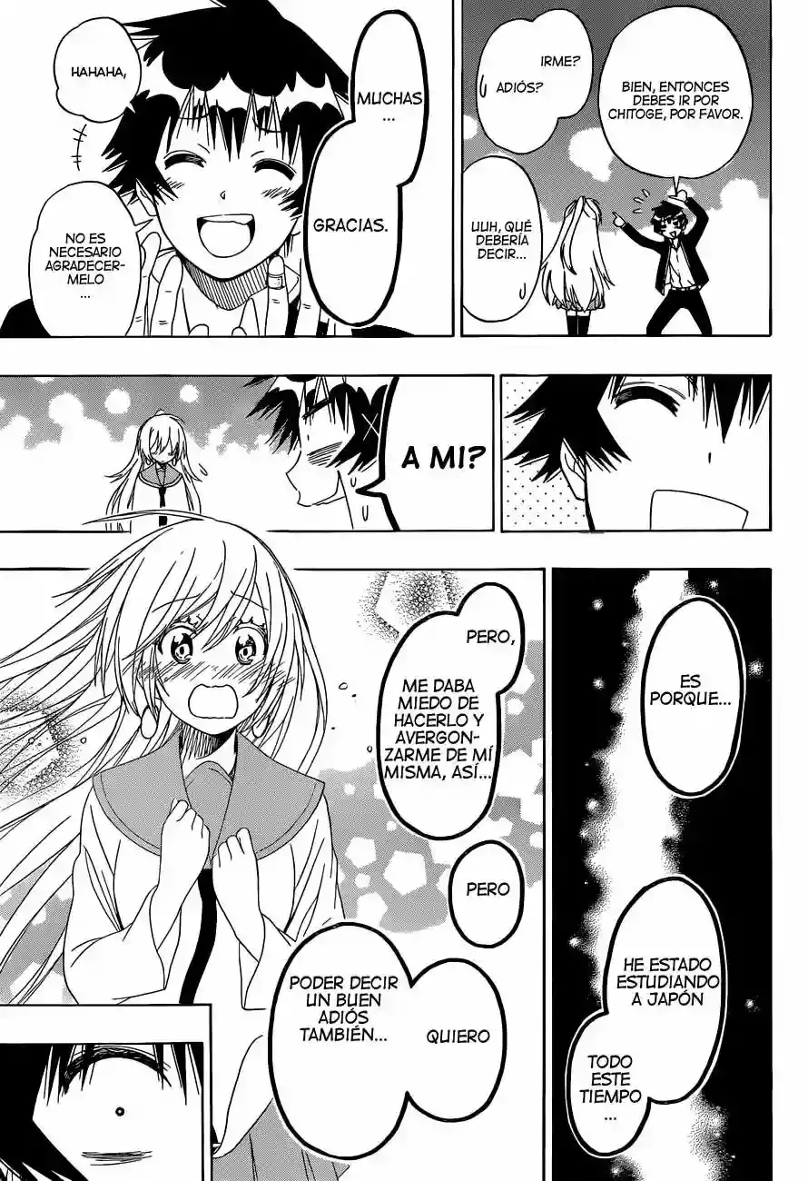 Nisekoi capítulo 138 página 14