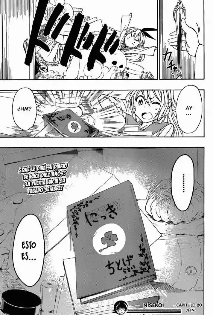 Nisekoi capítulo 20 página 20