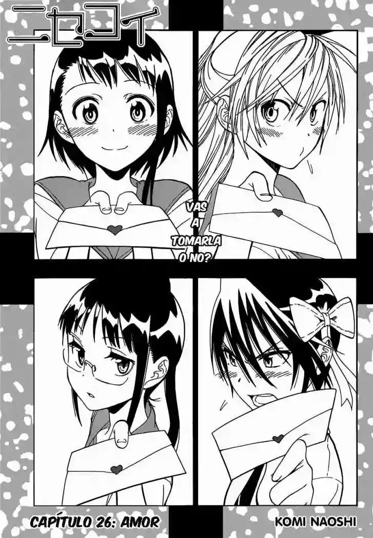 Nisekoi capítulo 26 página 4