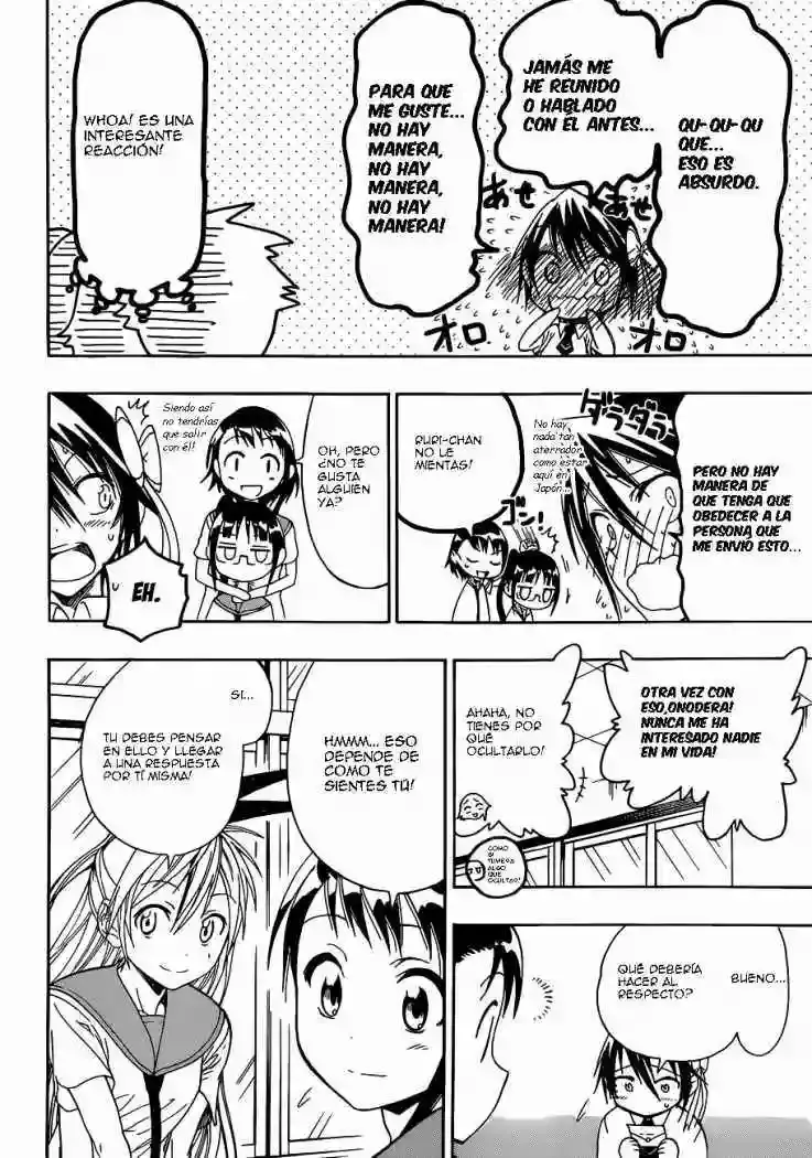 Nisekoi capítulo 26 página 7