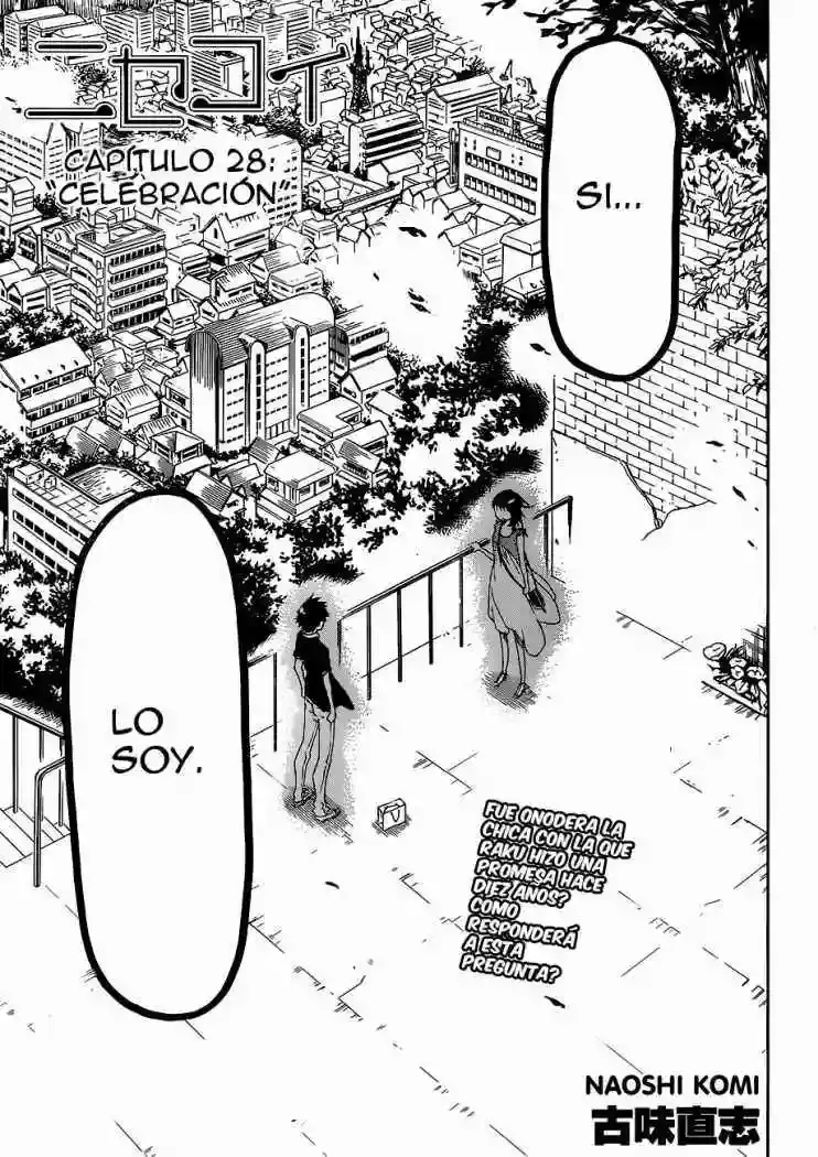 Nisekoi capítulo 28 página 2
