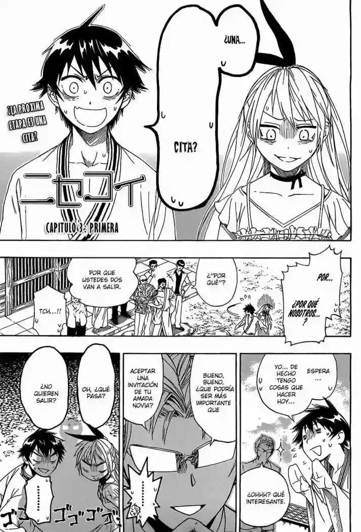 Nisekoi capítulo 3 página 2