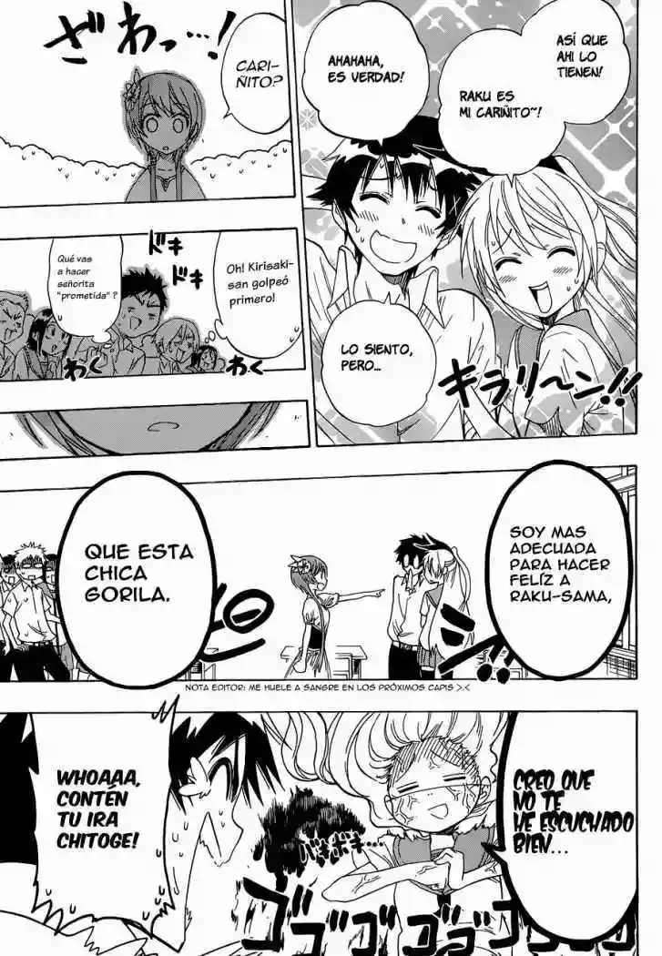 Nisekoi capítulo 33 página 10