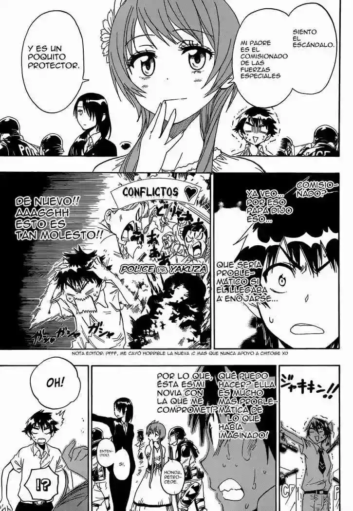 Nisekoi capítulo 33 página 12