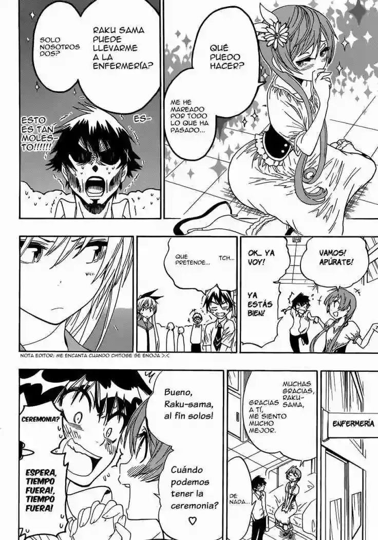 Nisekoi capítulo 33 página 13