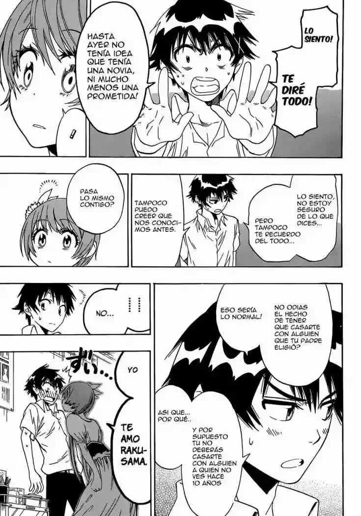 Nisekoi capítulo 33 página 14