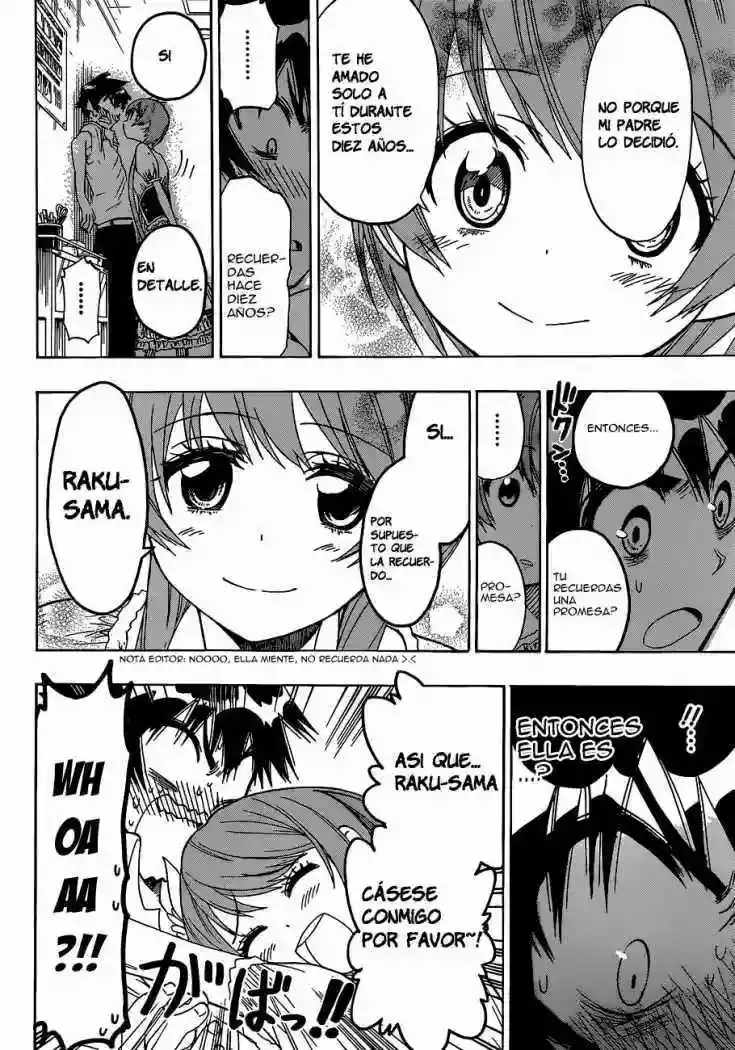 Nisekoi capítulo 33 página 15