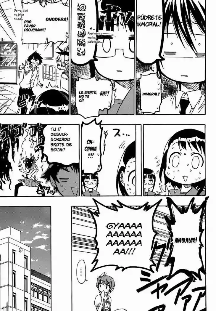 Nisekoi capítulo 33 página 18