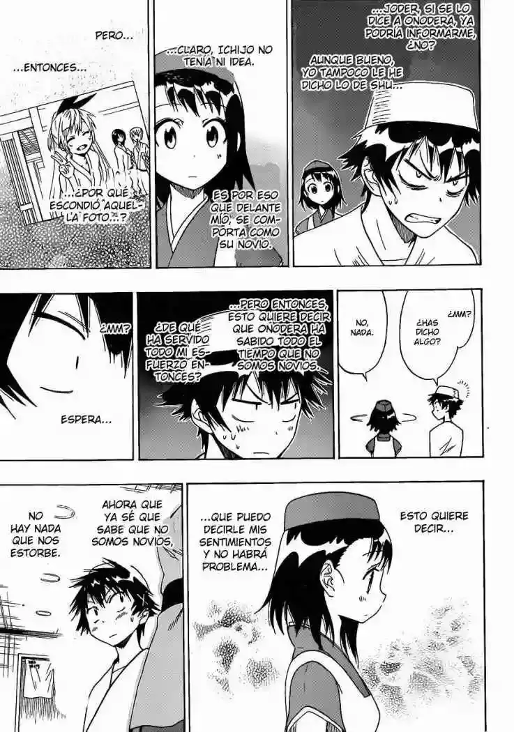 Nisekoi capítulo 38 página 17