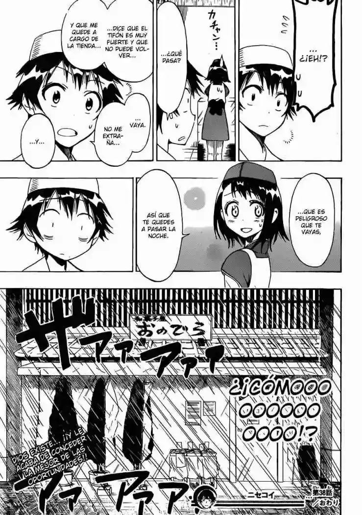 Nisekoi capítulo 38 página 19