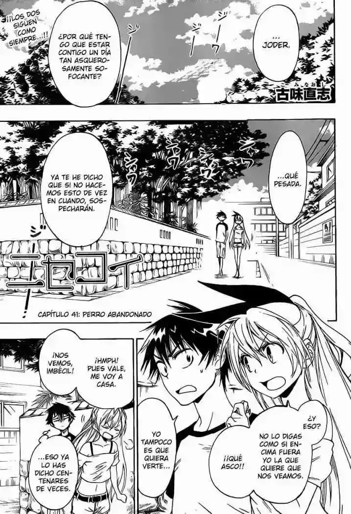 Nisekoi capítulo 41 página 1