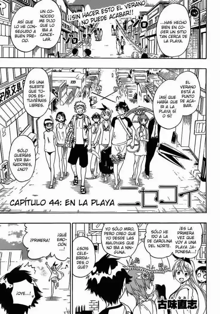 Nisekoi capítulo 44 página 1