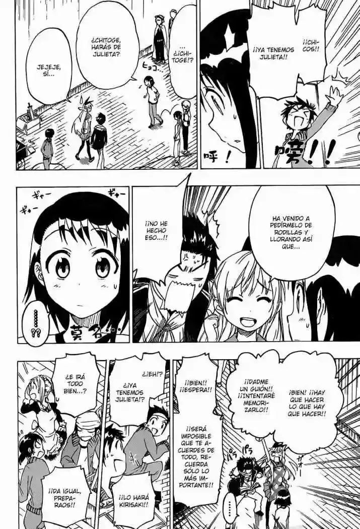 Nisekoi capítulo 48 página 18