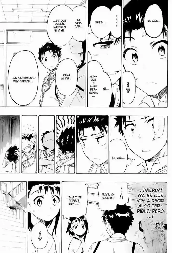 Nisekoi capítulo 50 página 15