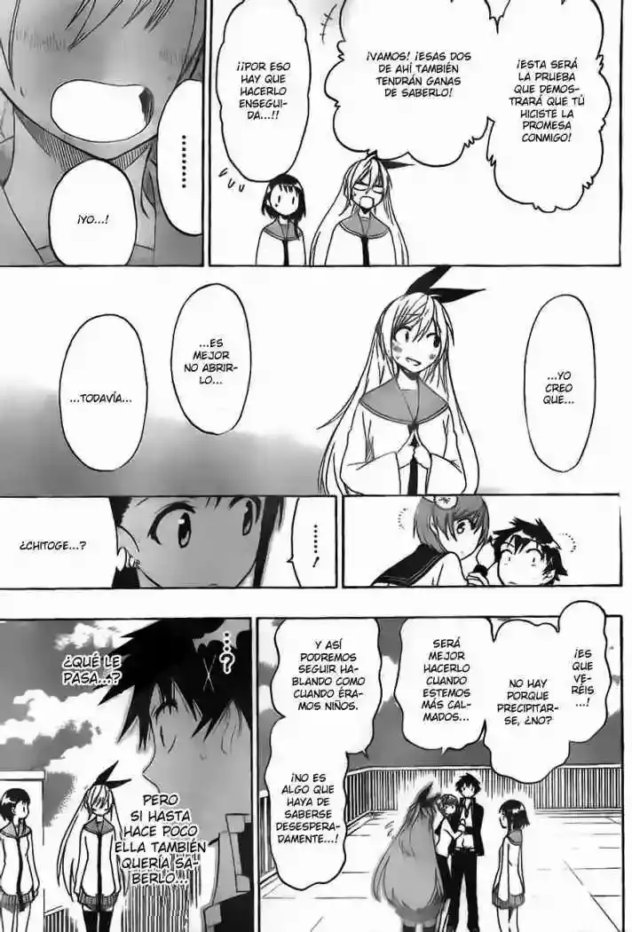 Nisekoi capítulo 51 página 11