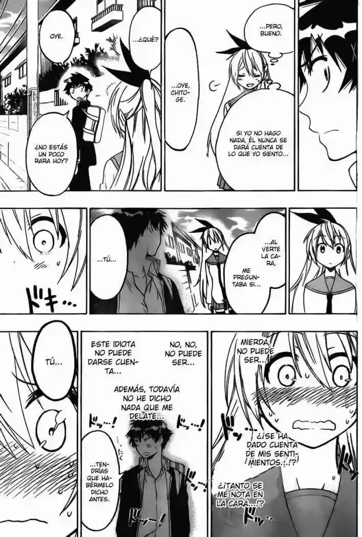 Nisekoi capítulo 51 página 17