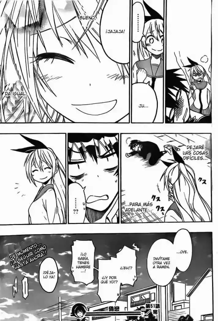 Nisekoi capítulo 51 página 19