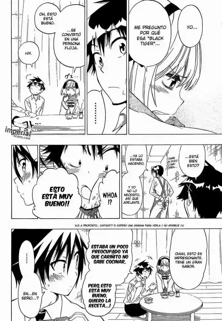 Nisekoi capítulo 54 página 17