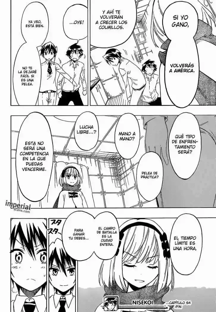 Nisekoi capítulo 54 página 19