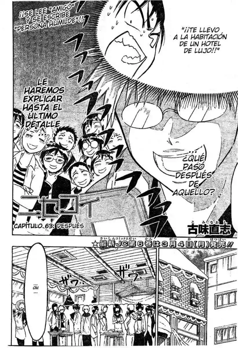 Nisekoi capítulo 63 página 2