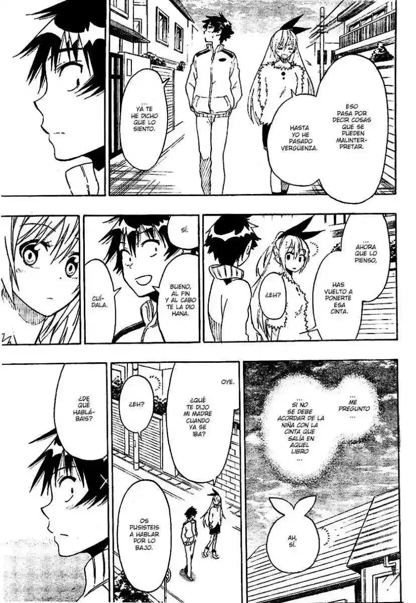Nisekoi capítulo 63 página 13