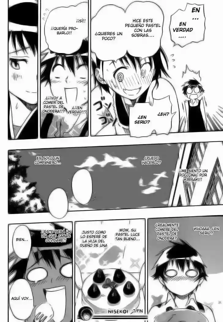 Nisekoi capítulo 7 página 20
