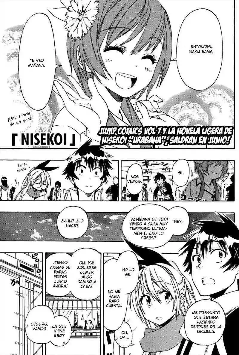 Nisekoi capítulo 71 página 3