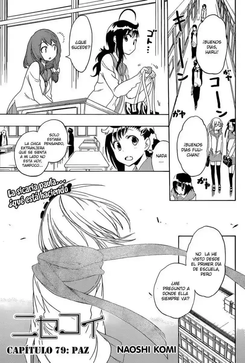 Nisekoi capítulo 79 página 2