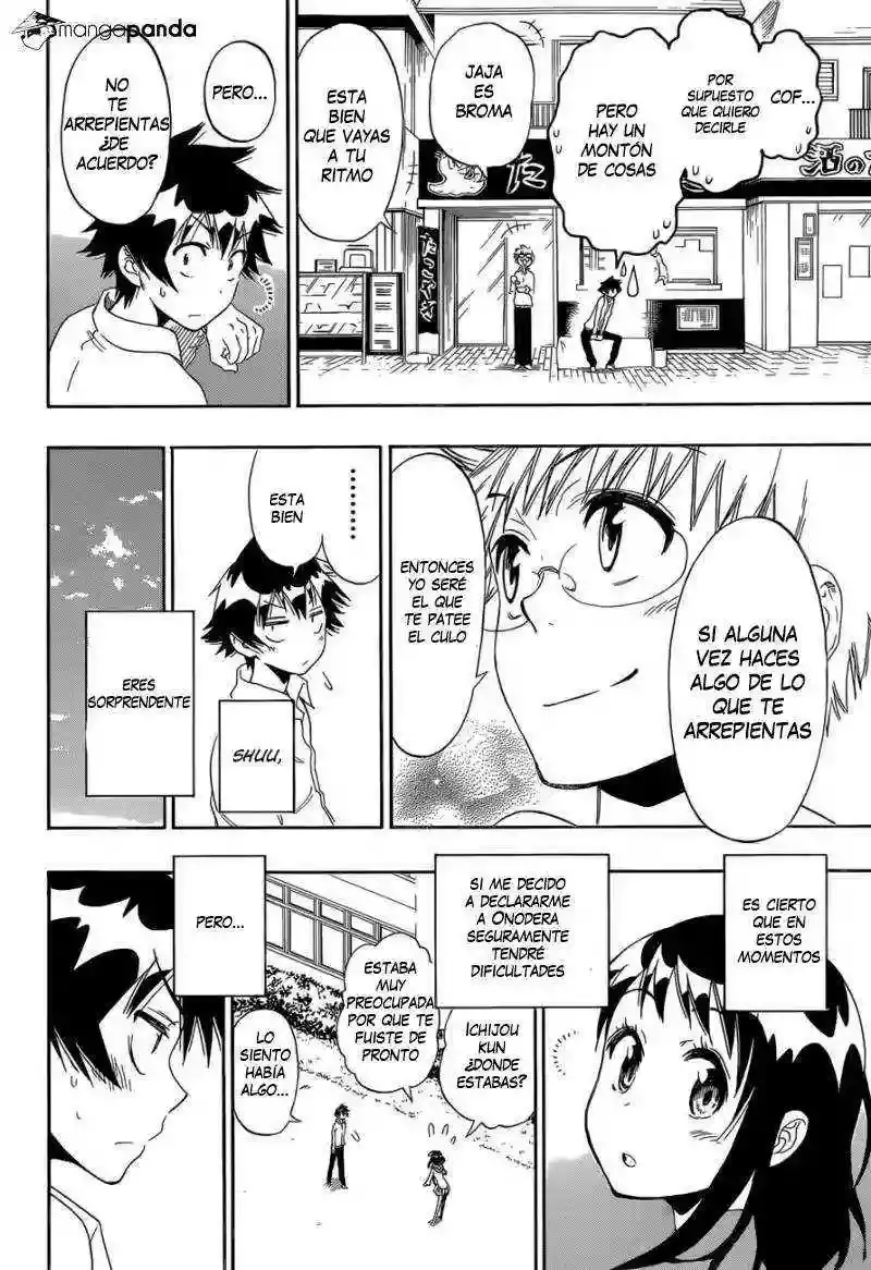 Nisekoi capítulo 85 página 17