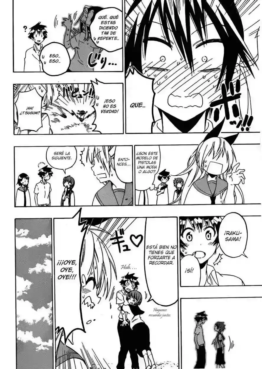 Nisekoi capítulo 89 página 17
