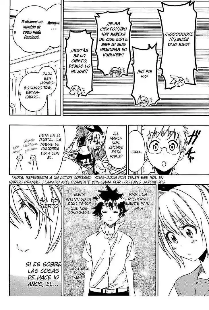 Nisekoi capítulo 89 página 19