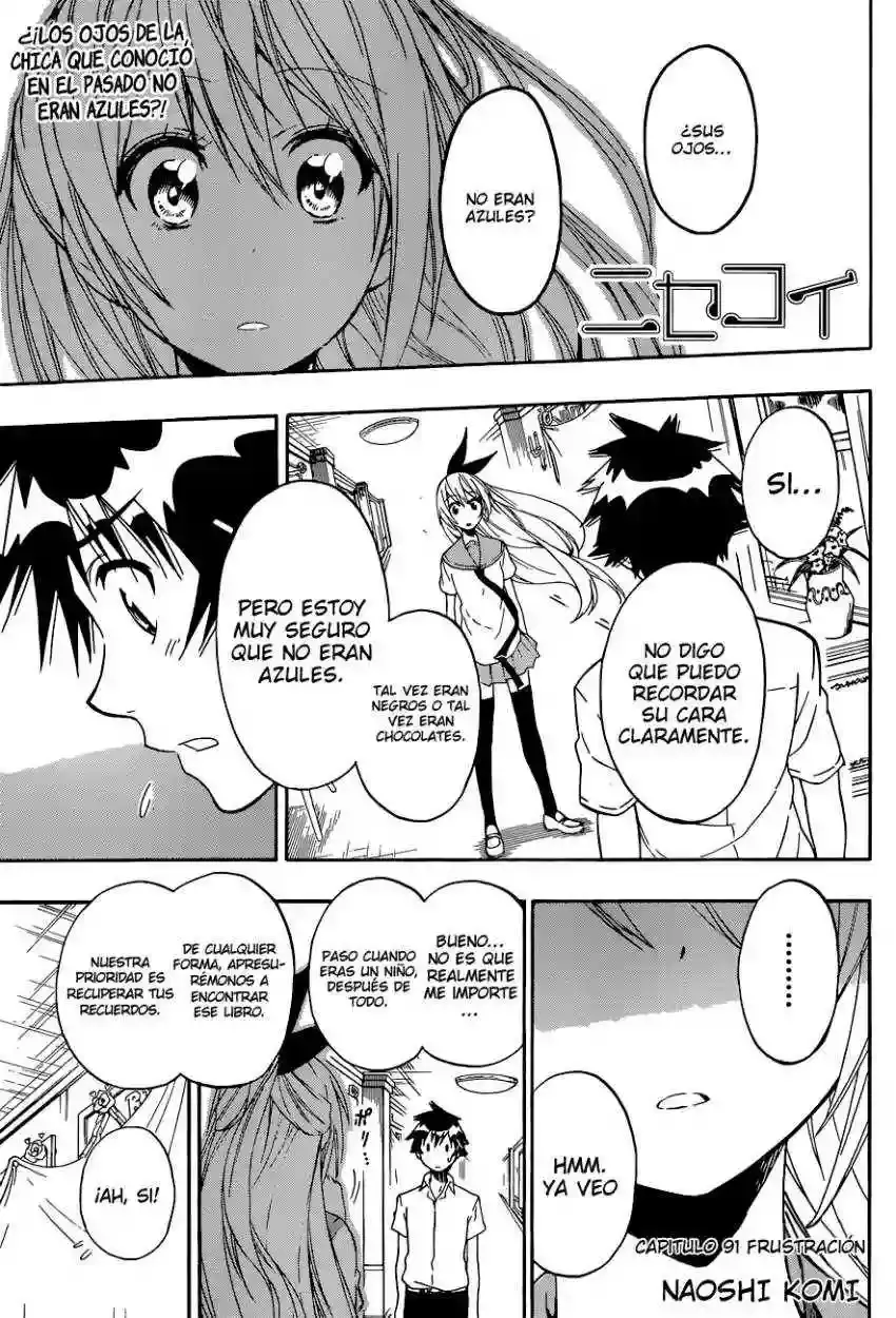 Nisekoi capítulo 91 página 2