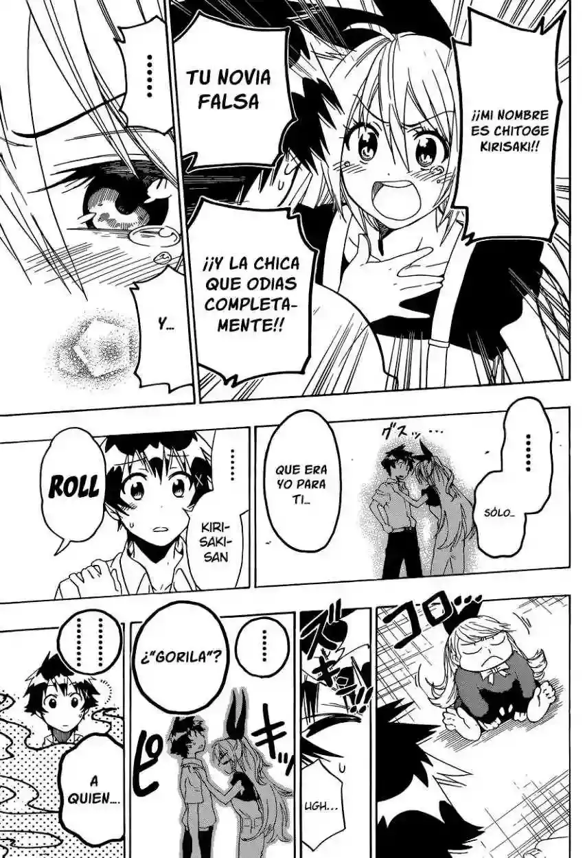 Nisekoi capítulo 91 página 14