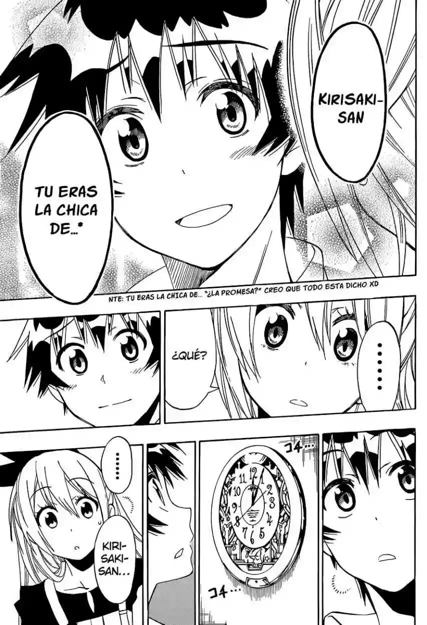 Nisekoi capítulo 91 página 17