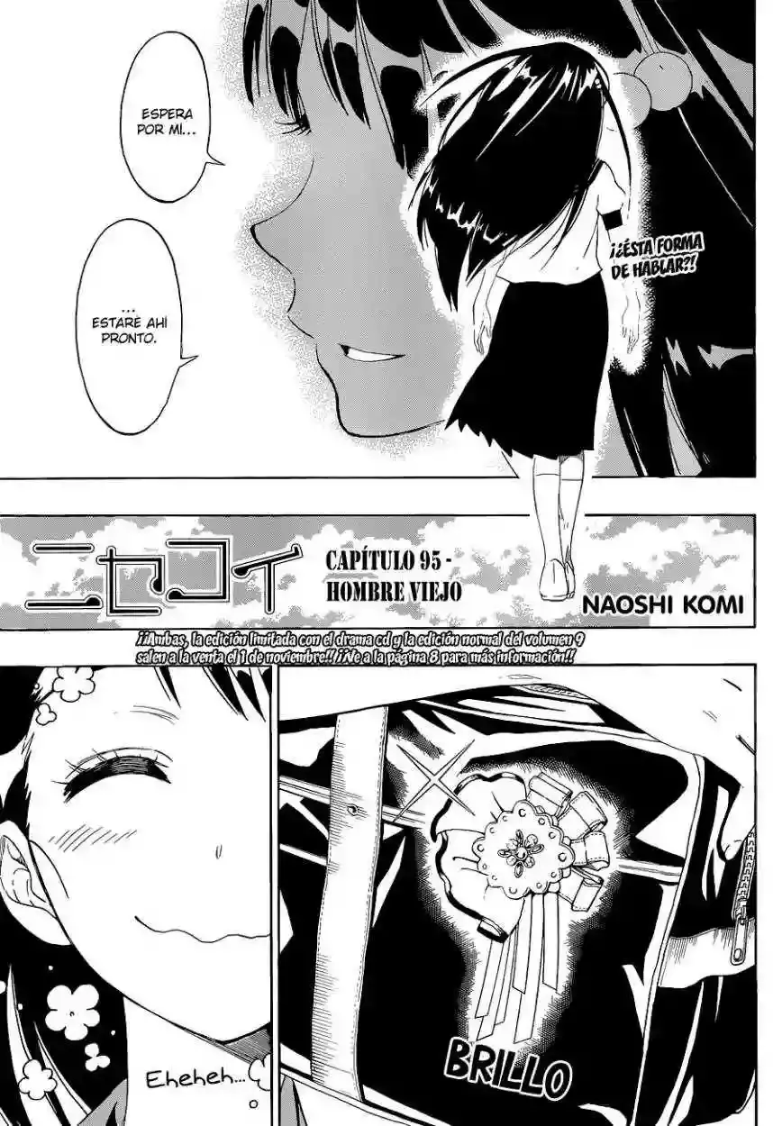 Nisekoi capítulo 95 página 3