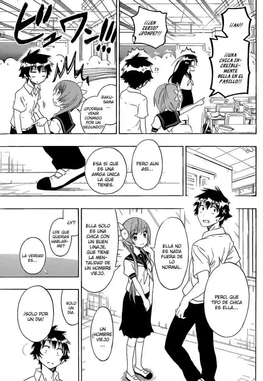 Nisekoi capítulo 95 página 15