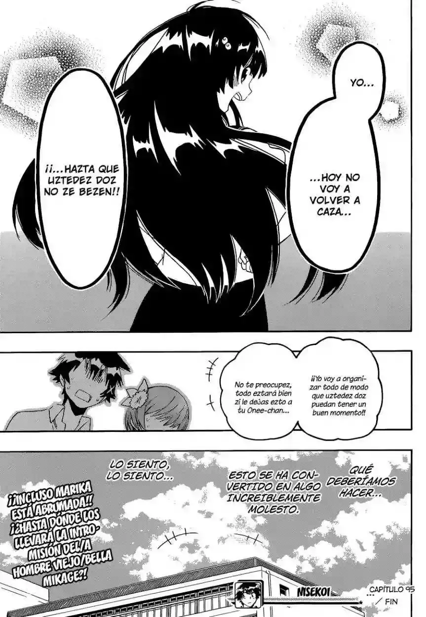 Nisekoi capítulo 95 página 21
