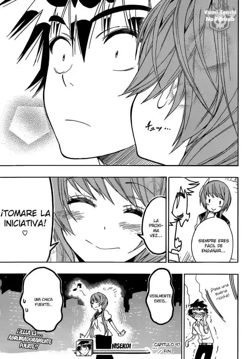 Nisekoi capítulo 97 página 21
