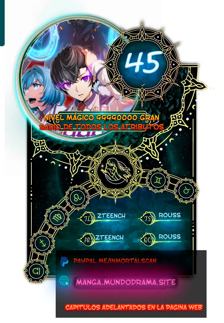 Nivel magico 99990000 capítulo 45 página 2