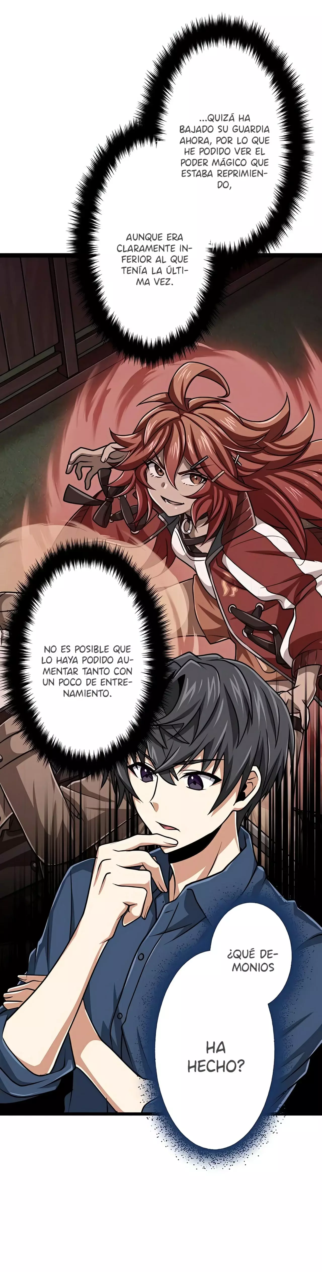 Nivel magico 99990000 capítulo 70 página 32
