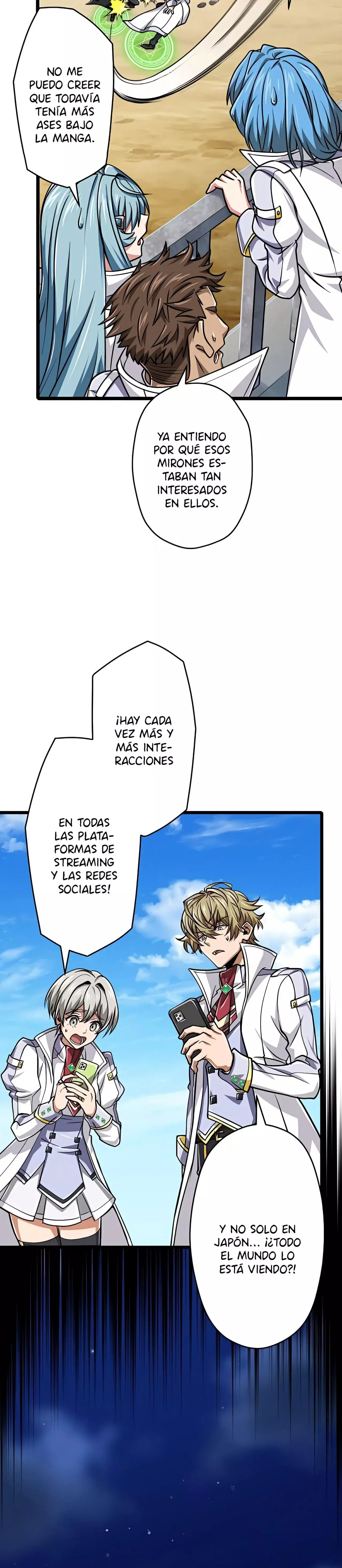 Nivel magico 99990000 capítulo 72 página 32