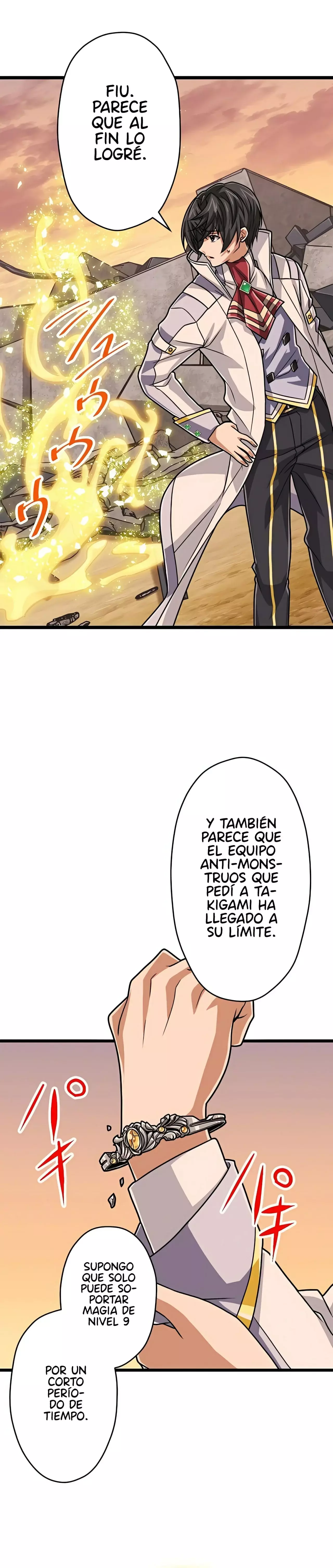 Nivel magico 99990000 capítulo 73 página 6